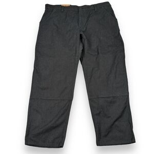 Patagonia Iron Forge Hemp Canvas Double Knee Pants Men's 44 x 32 Jeans Black New
